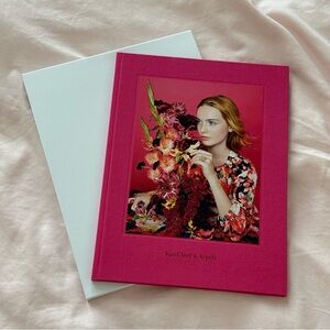 Van Cleef & Arpels Pink Floral Cover Book